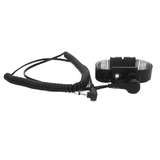 Fully Adjustable Dual Metal Wrist Strap Set with 12' Coil Cord with 1/8" snap, Black redirect to product page